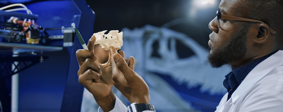 Working on 3D printed materials