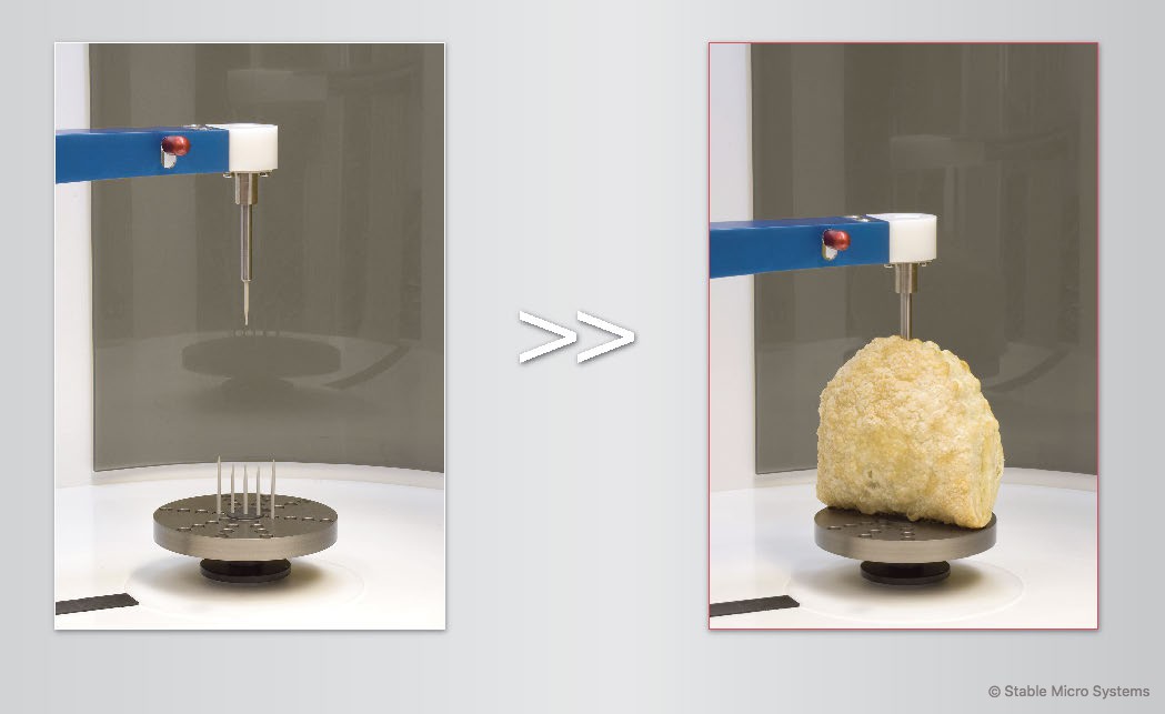 For a brittle product which is wide but has limited base contact, a row of small thin spikes is advised with the top pin providing vertical support For a brittle product which is wide but has limited base contact, a row of small thin spikes is advised with the top pin providing vertical support