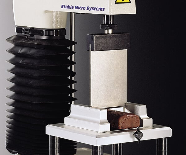 Knife Blade test on choc ice bar