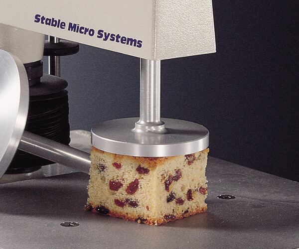 Compression Platen test on cake sample