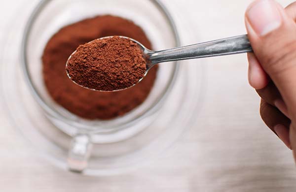 Instant coffee powder