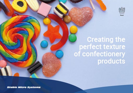 Article about Creating the perfect texture of confectionery products 