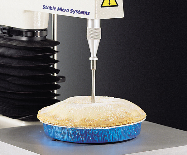 Cylinder Probe test on pie crust