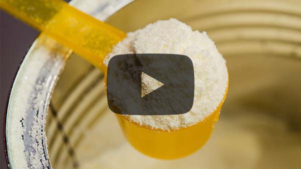 Measuring powder flow video - Personal care powders