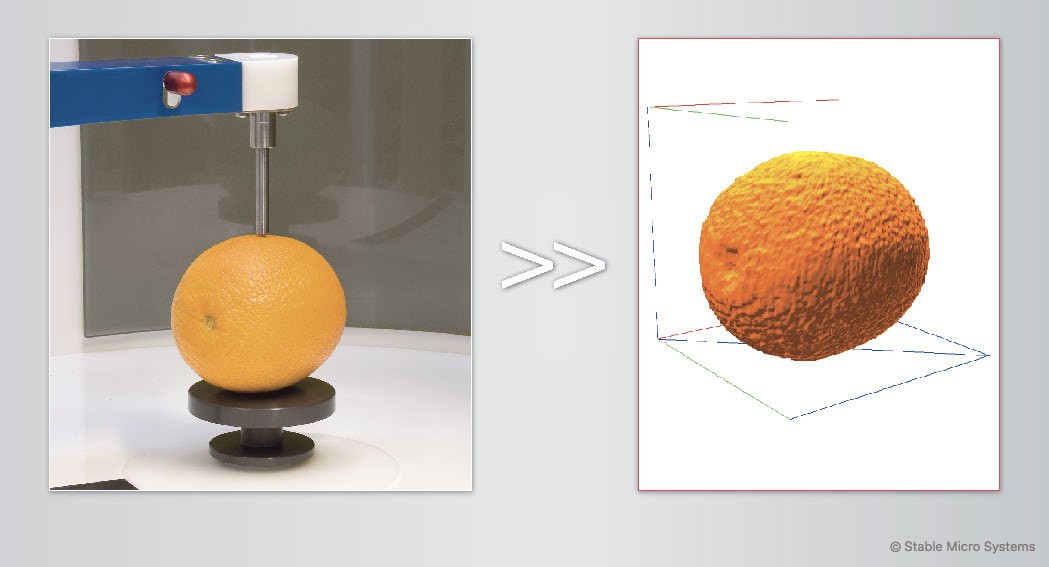 Orange sample ready for scanning >> Archived scan of sample Orange sample ready for scanning >> Archived scan of sample