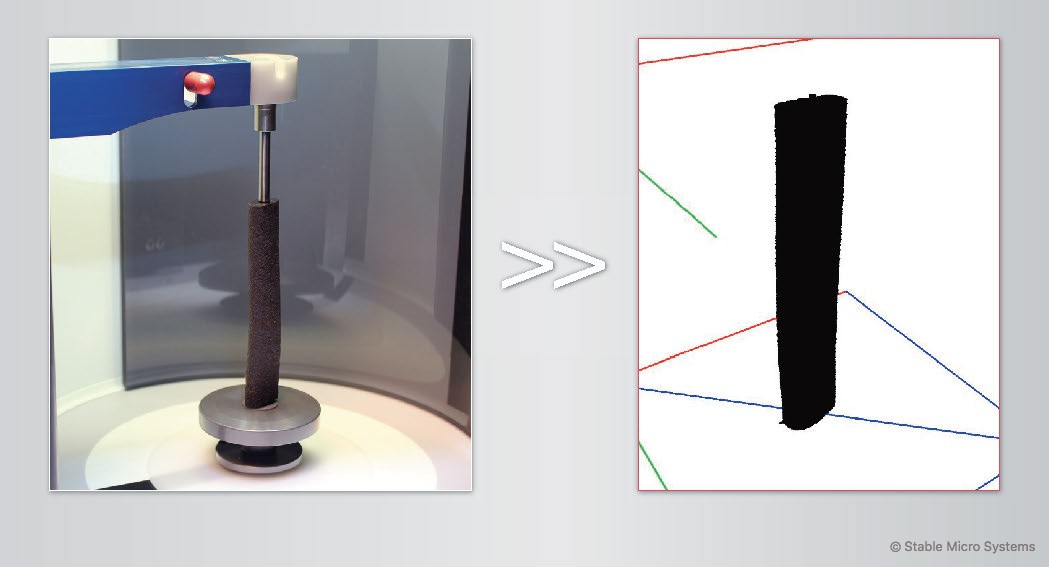 Liquorice stick sample ready for scanning >> Archived scan of sample Liquorice stick sample ready for scanning >> Archived scan of sample