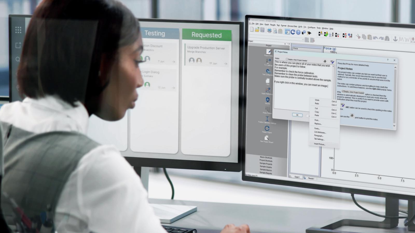 How to add notes/images and display messages