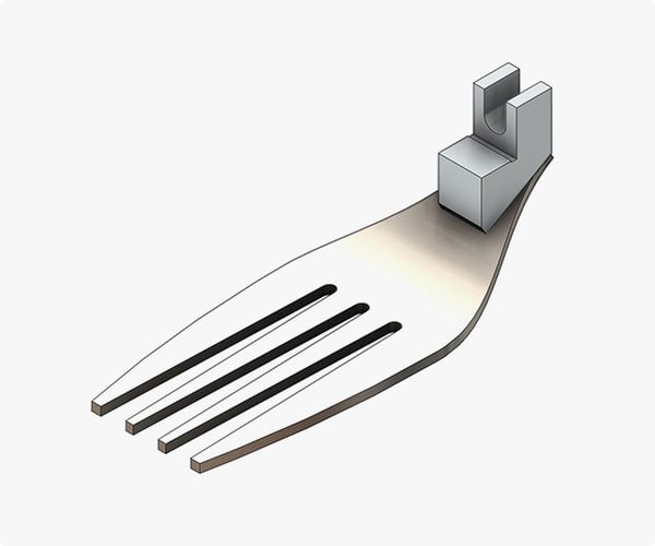 Fork attachment (A/IDDSI-F)