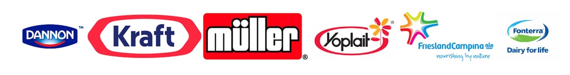 Dairy customer logos