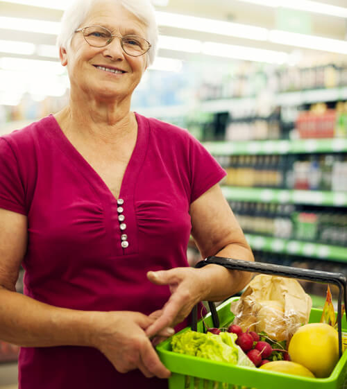 Older shopper