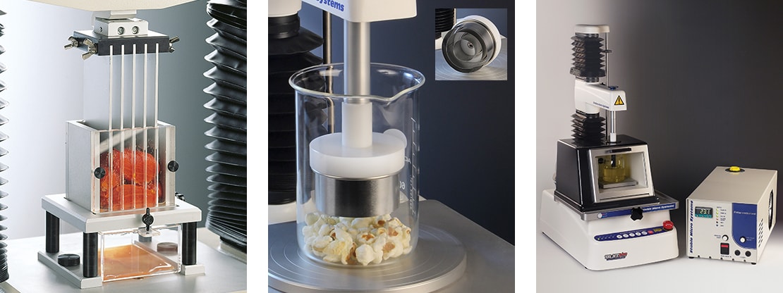 Cheese Extensibility Rig; Compression test; Acoustic Envelope Detector