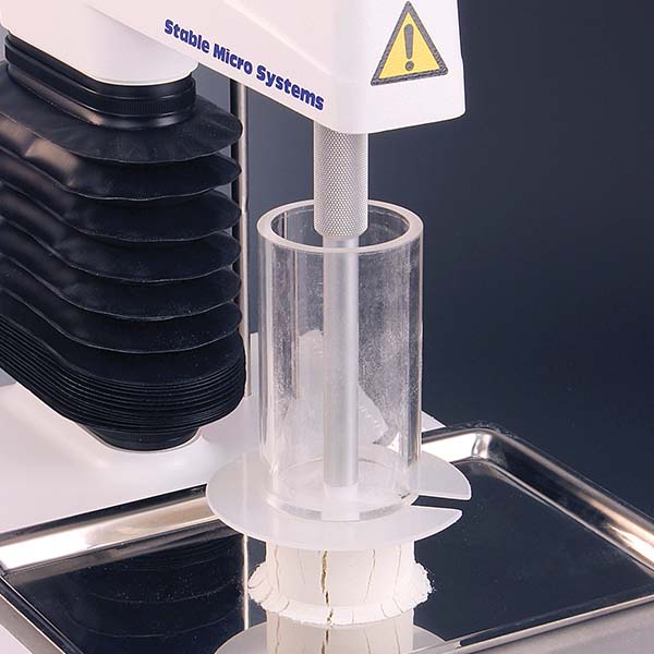 Powder Flow Analyser vessel