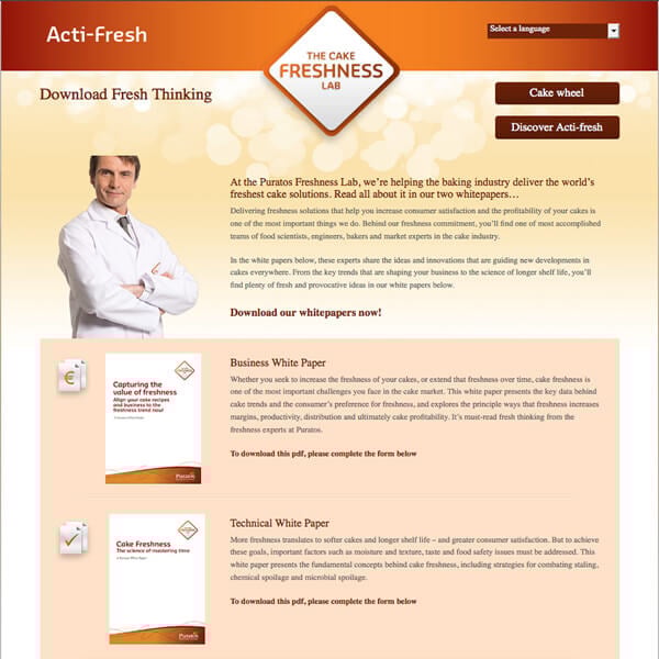 Puratos Cake Freshness Lab