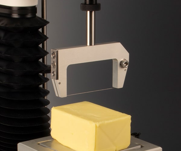 Wire Cutter test on butter