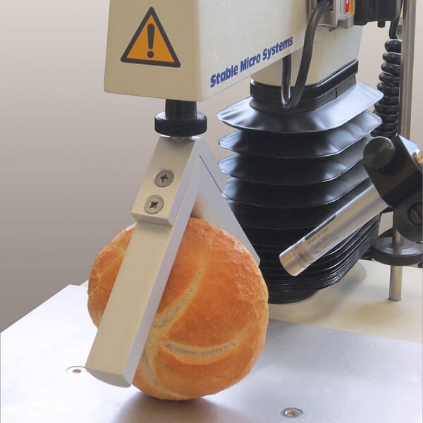 Acoustic bread V-squeeze test