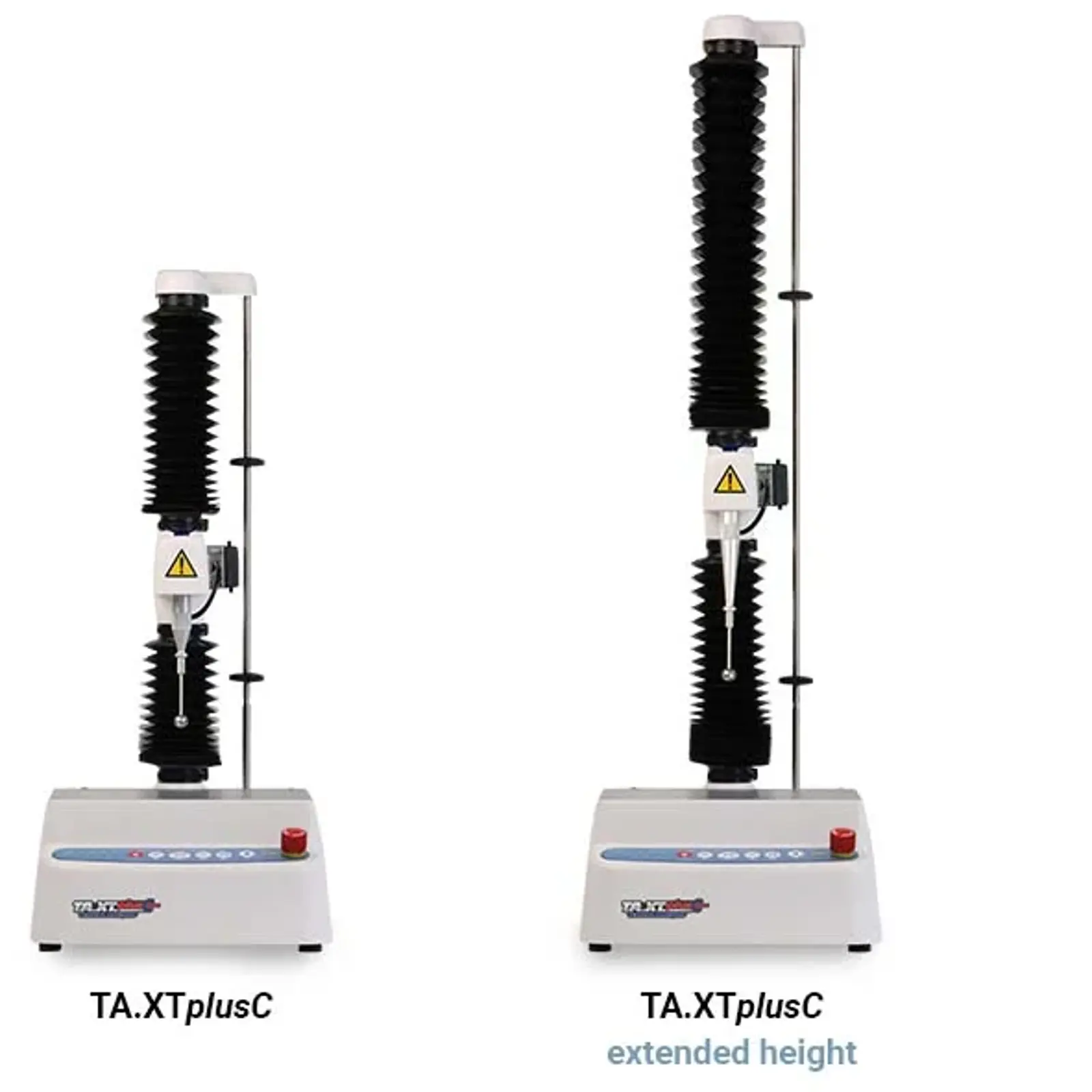 TA.XTplusC Texture Analyser standard and extended height models